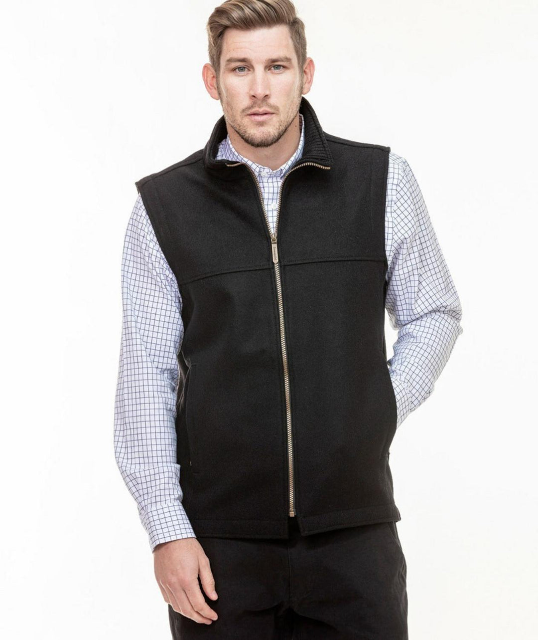 Swanndri Men's Saddleback Wool Gilet