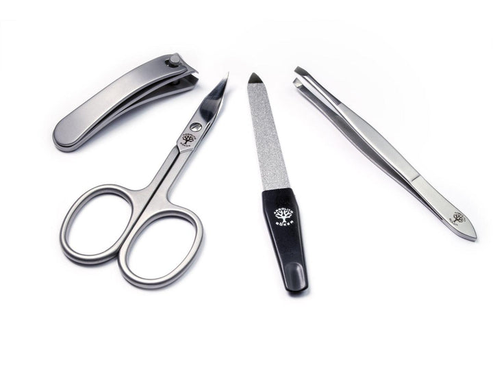 Böker Arbolito Manicure Set Basic L Leather Case