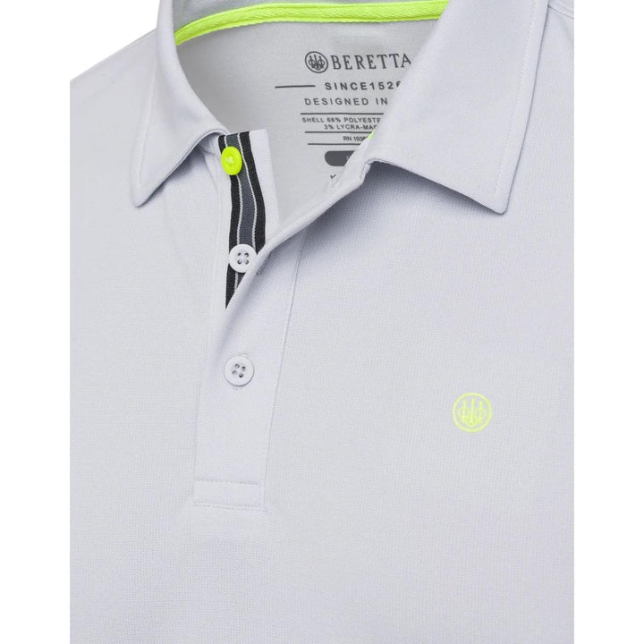 Beretta TECH CORPORATE POLO SS Ice Grey
