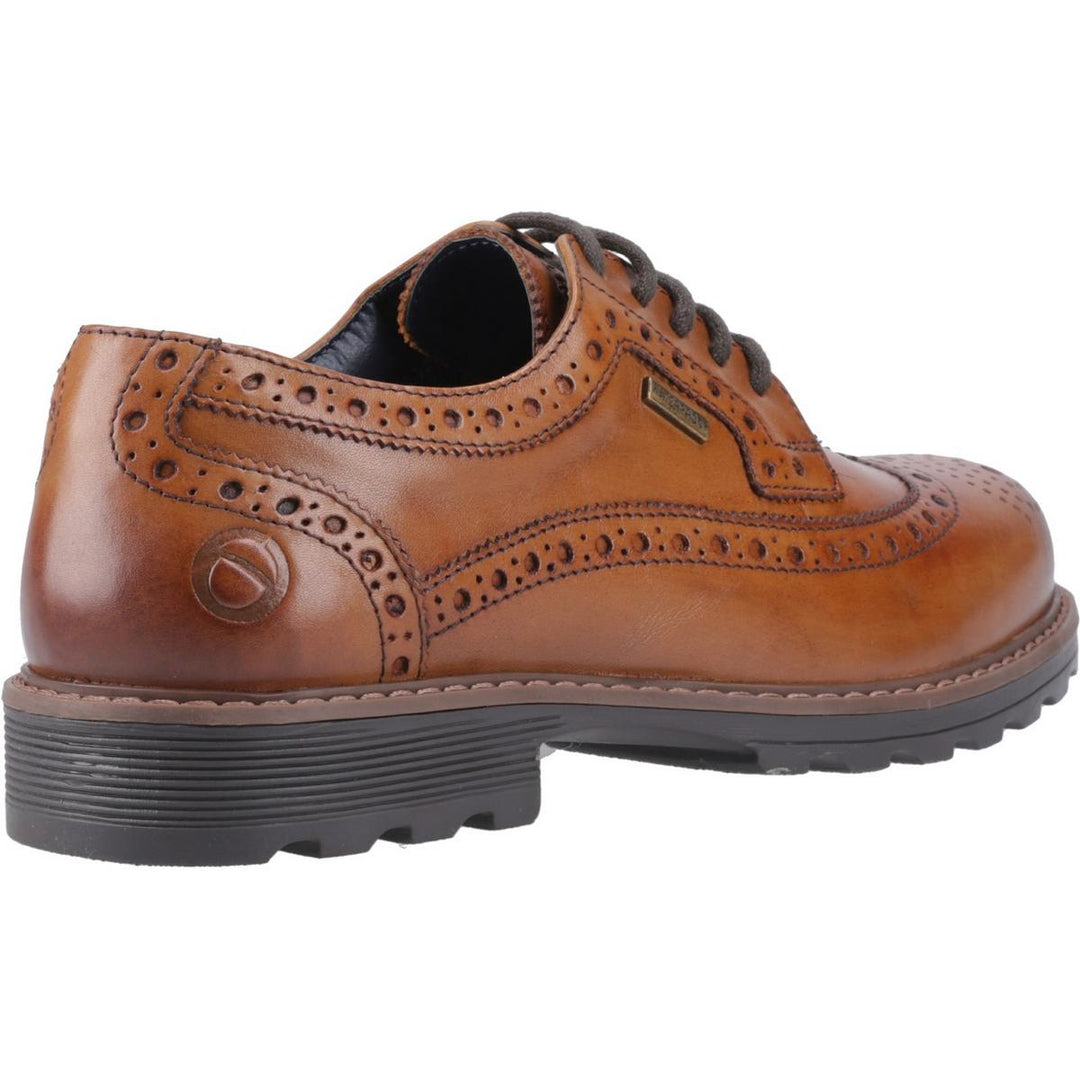 Cotswold Ramsden Brogue Dress Shoe Tan