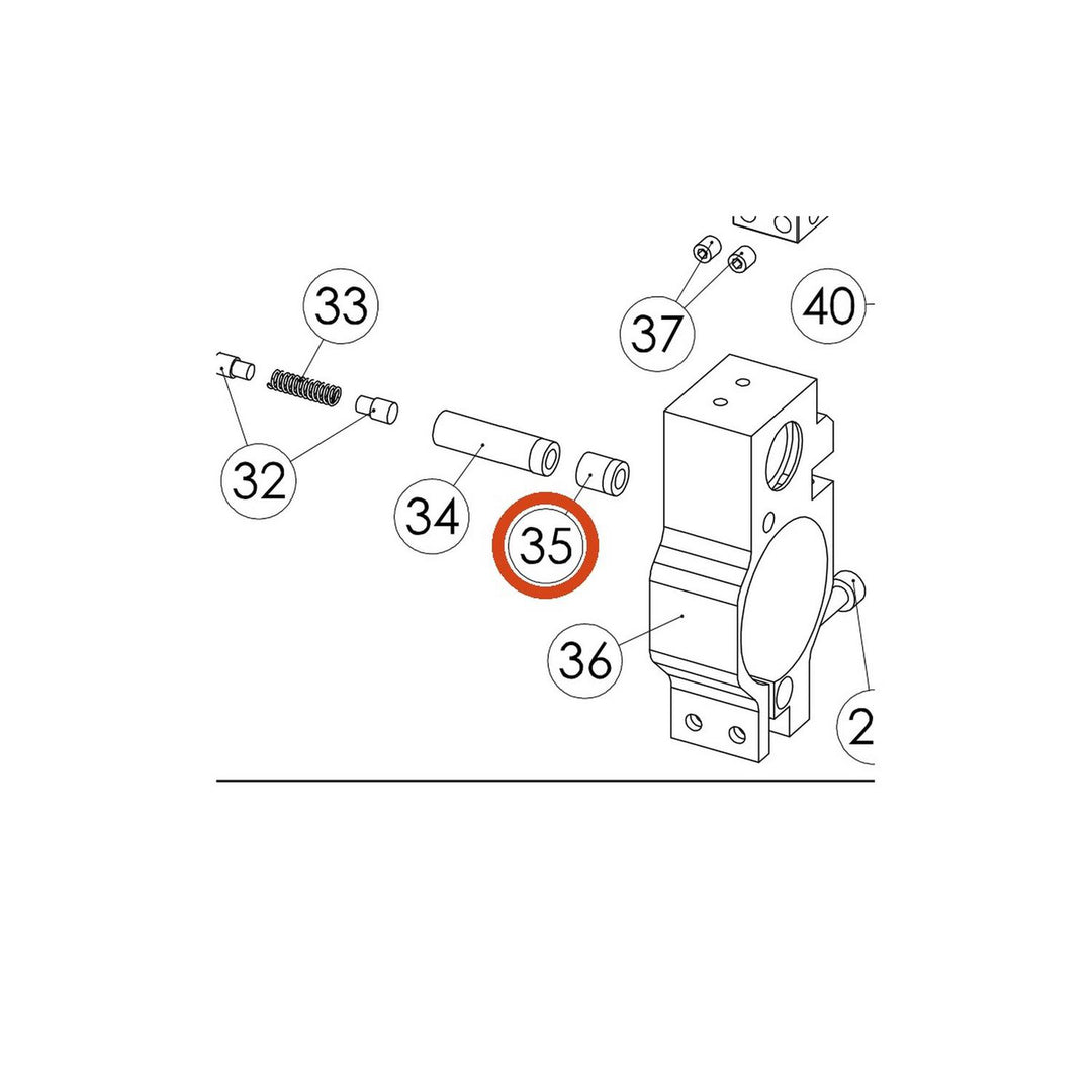 FX Reloading Rod Short Bushing 19541