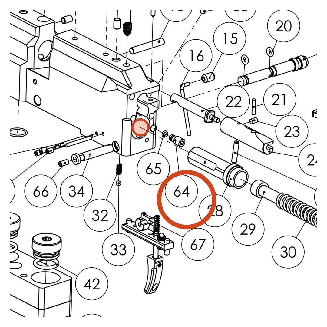 FX Brass Adaptor Impact M3 10335