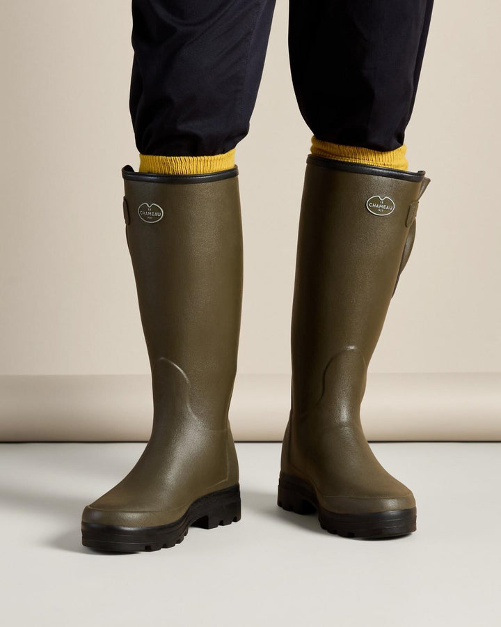 Le Chameau Men's Vierzonord Neoprene Lined Wellington Boot