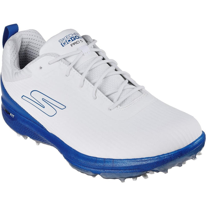 Skechers Performance Go Golf Pro 5 Hyper Golf Shoes White/Bl