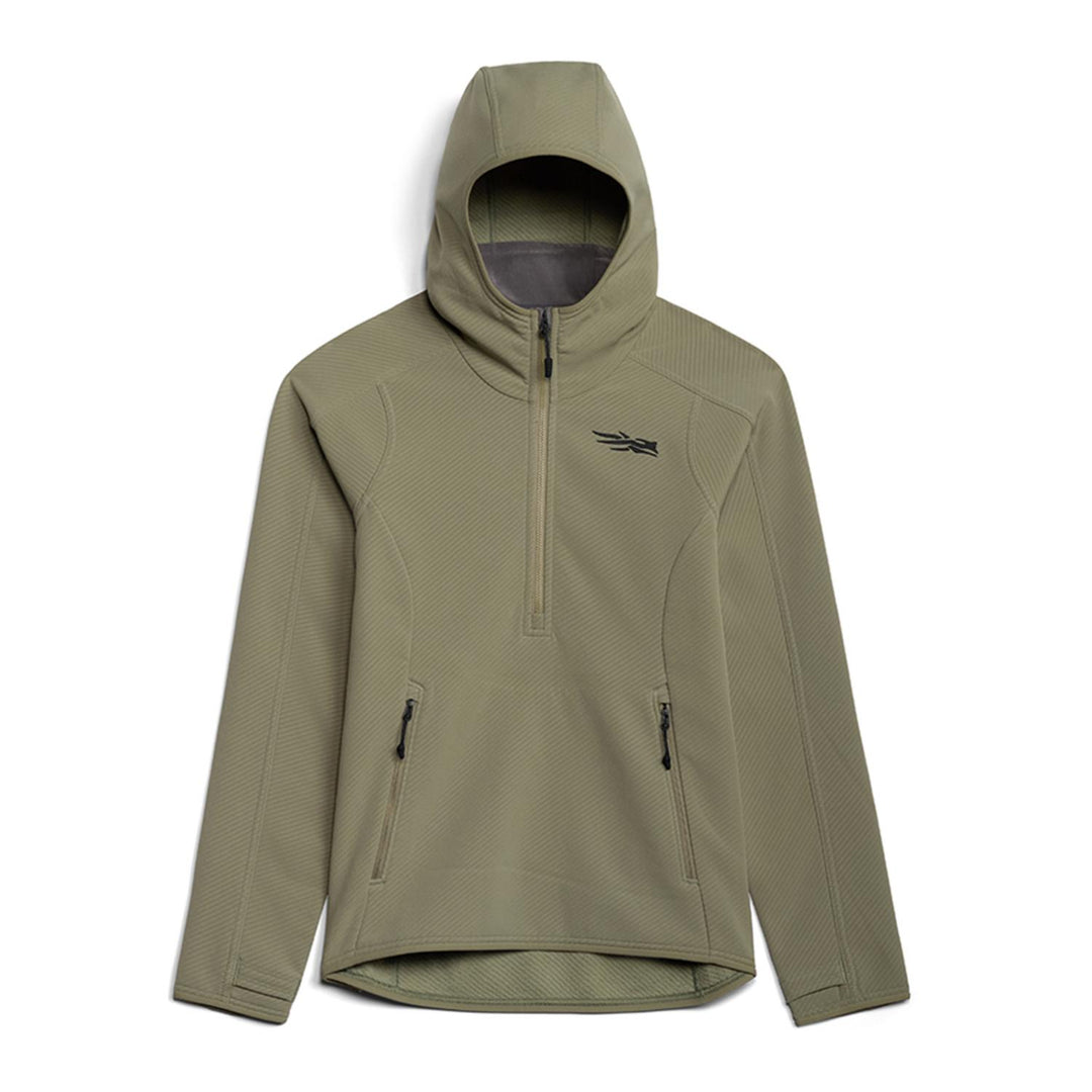 Sitka Women's Alpha Fleece Hoodie Dark Green Sage