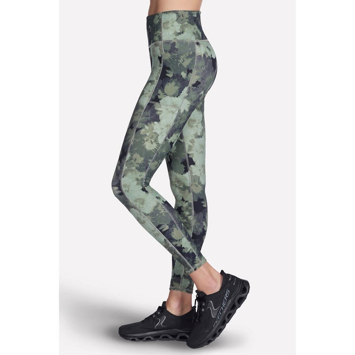 Skechers Performance GO FLEX Rib Inbloom Legging Inbloom Green