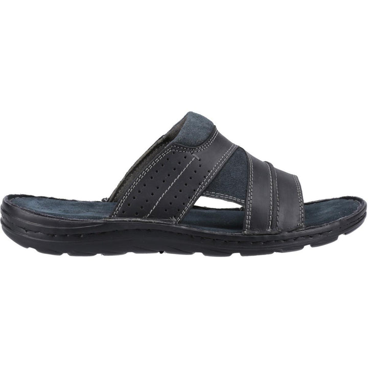 Hush Puppies Archer Mule Sandal Black