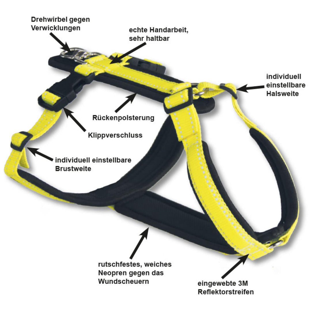Harness Tracker neon yellow