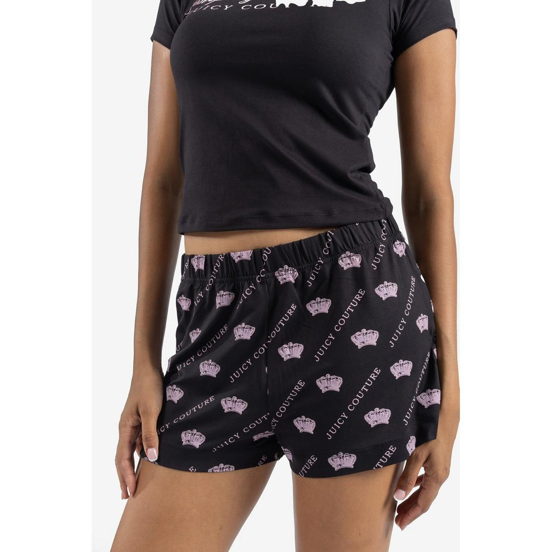 Juicy Couture Binky & Buzz Tee/Shorts Pink/Black