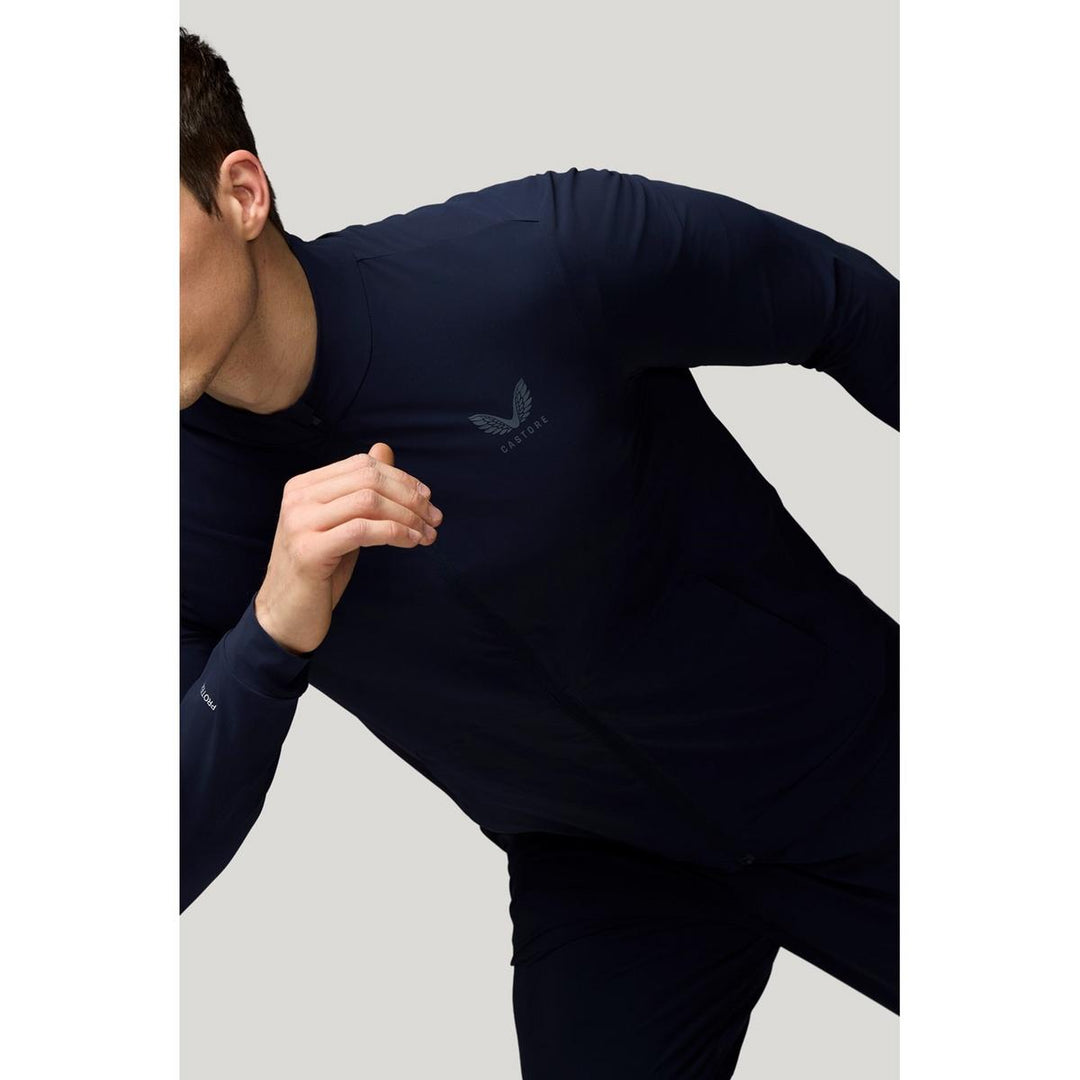 Castore TECH TRAINING JACKET CASTORE NAVY/PEWTER – view 6