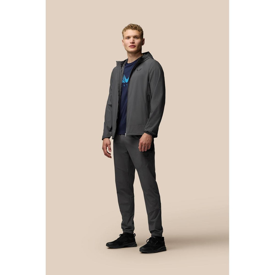Castore Lightweight Flex Jacket Gunmetal/Black