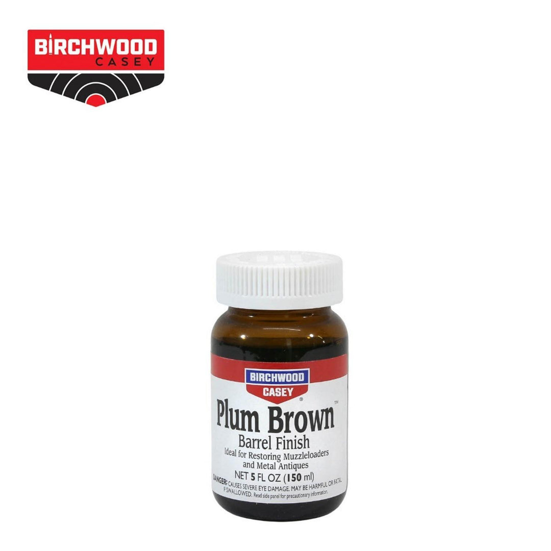 Birchwood Casey Plum Brown Barrel Finish, 5 fl oz