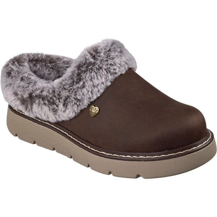 Keepsakes Lite Cozy Blend Slippers Chocolate