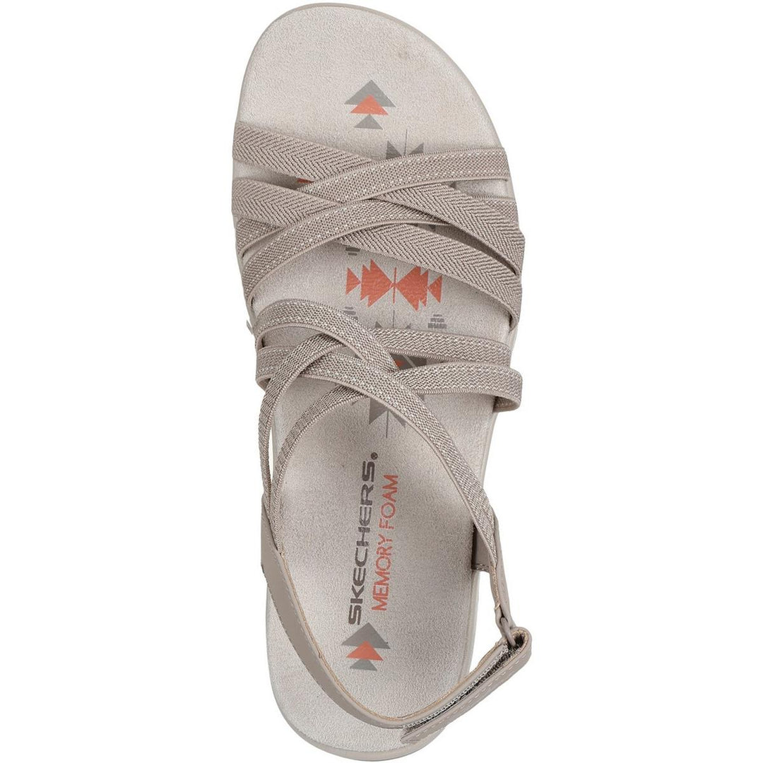 Skechers Reggae Summer Getaway Sandal Taupe – view 3