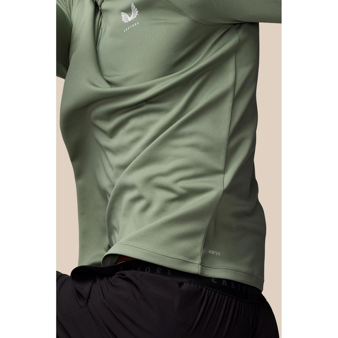 Castore Adapt Training 1/4 Zip Top Thyme/Mint