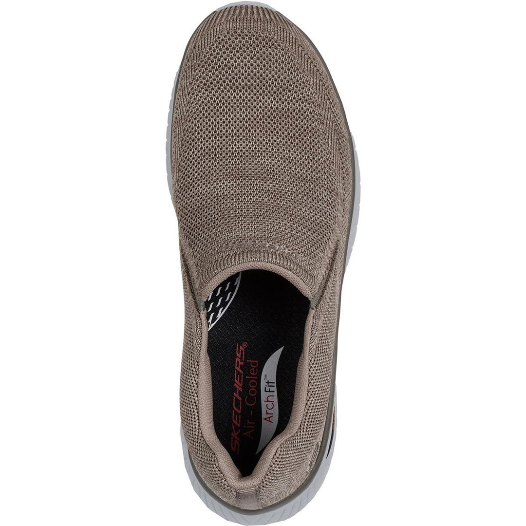 Skechers Arch Fit Crosser Locke Trainer Taupe – view 3