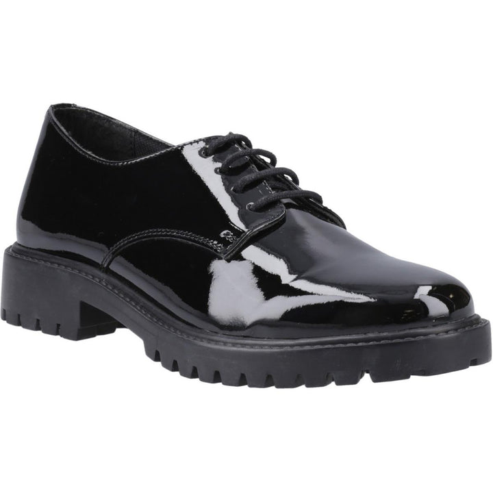 Hush Puppies Aubrey Lace Up Patent Snr