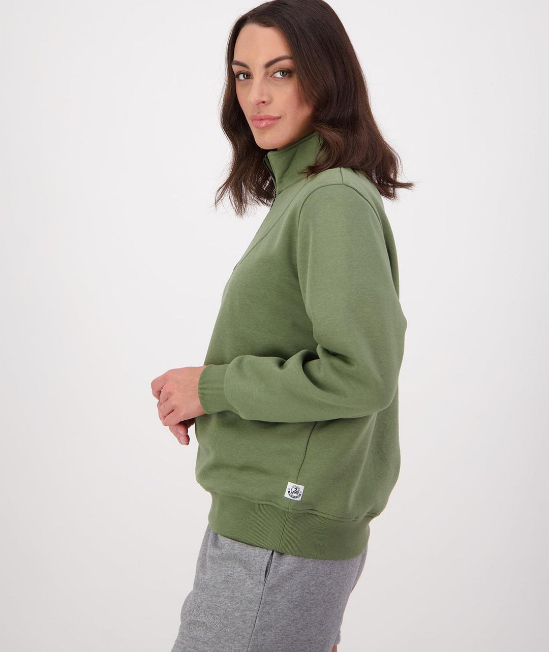 Swanndri Women's Hazelwood Quarter Zip Sweatshirt