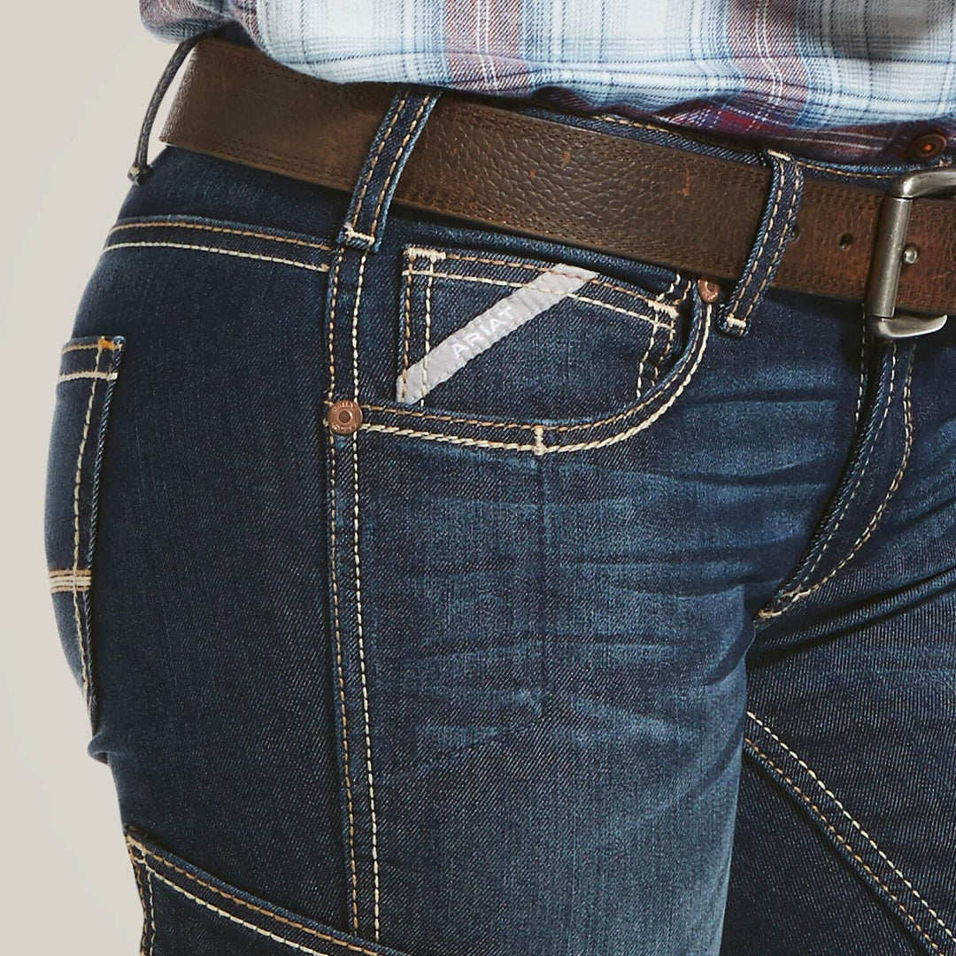 Ariat Ladies Rebar MR DuraStretch Riveter Boot Cut Jean