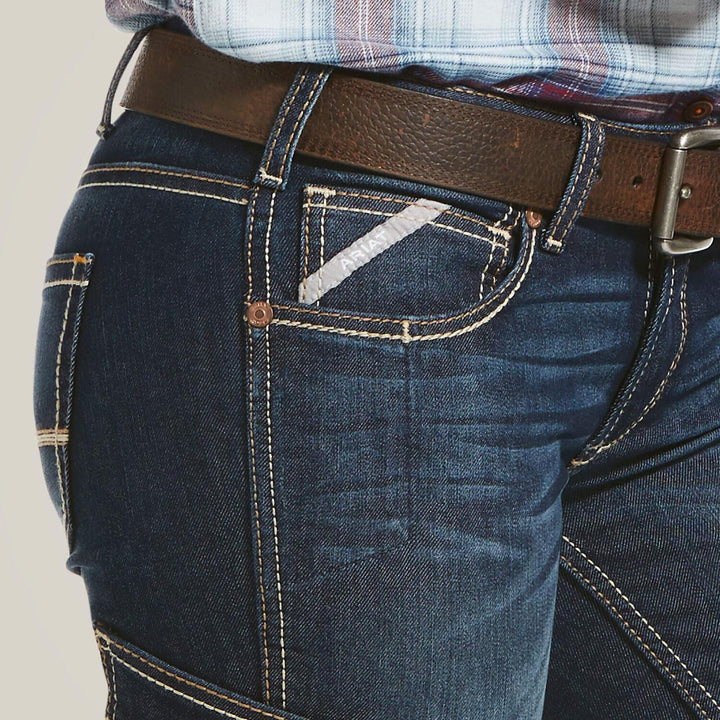 Ariat Ladies Rebar MR DuraStretch Riveter Boot Cut Jean