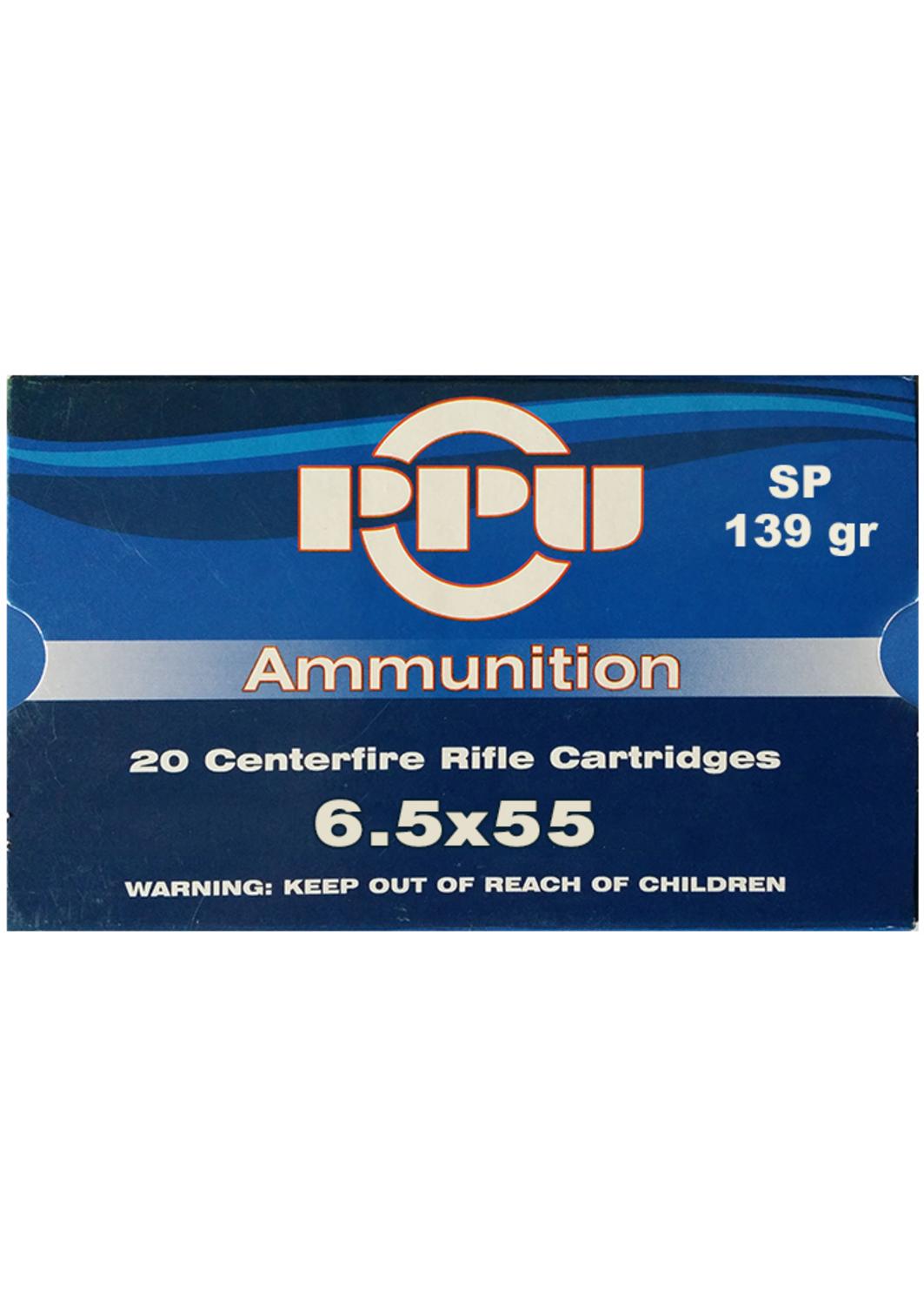 Prvi Partizan 6.5x55 Swed 139gr SP  (20pk)