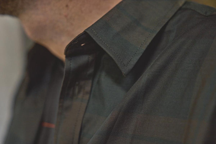 Harkila Akse L/S Shirt Shadow brown check