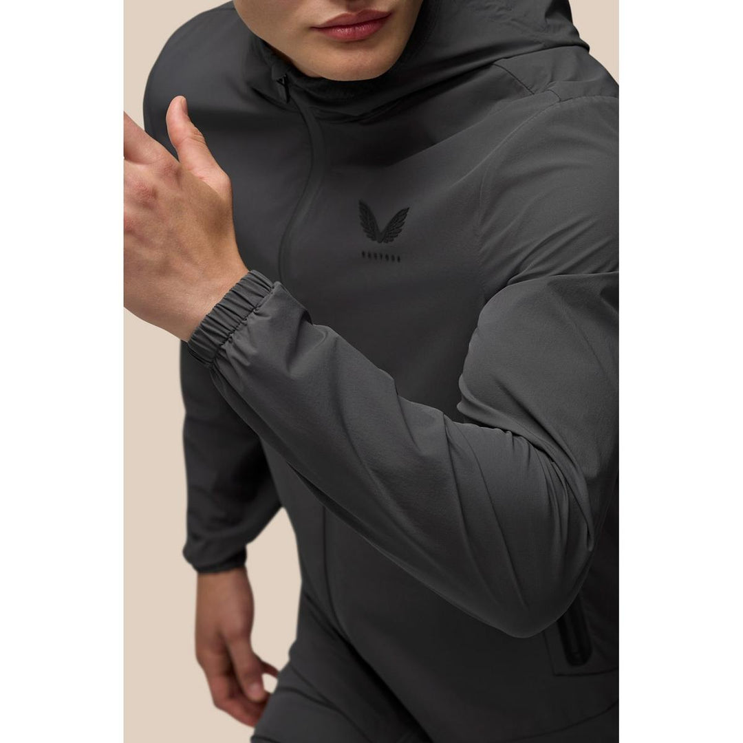 Castore Lightweight Flex Jacket Gunmetal/Black