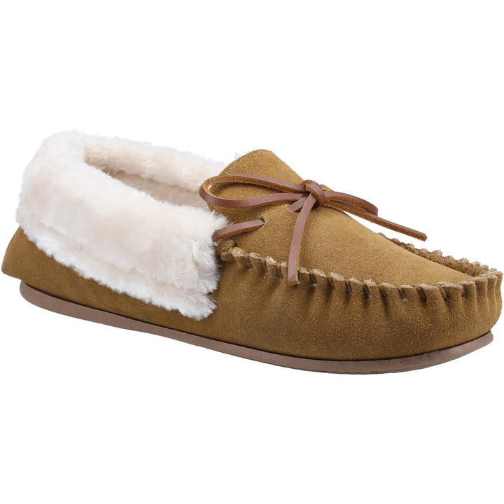 Cotswold Sopworth Slip on Moccasin Slipper