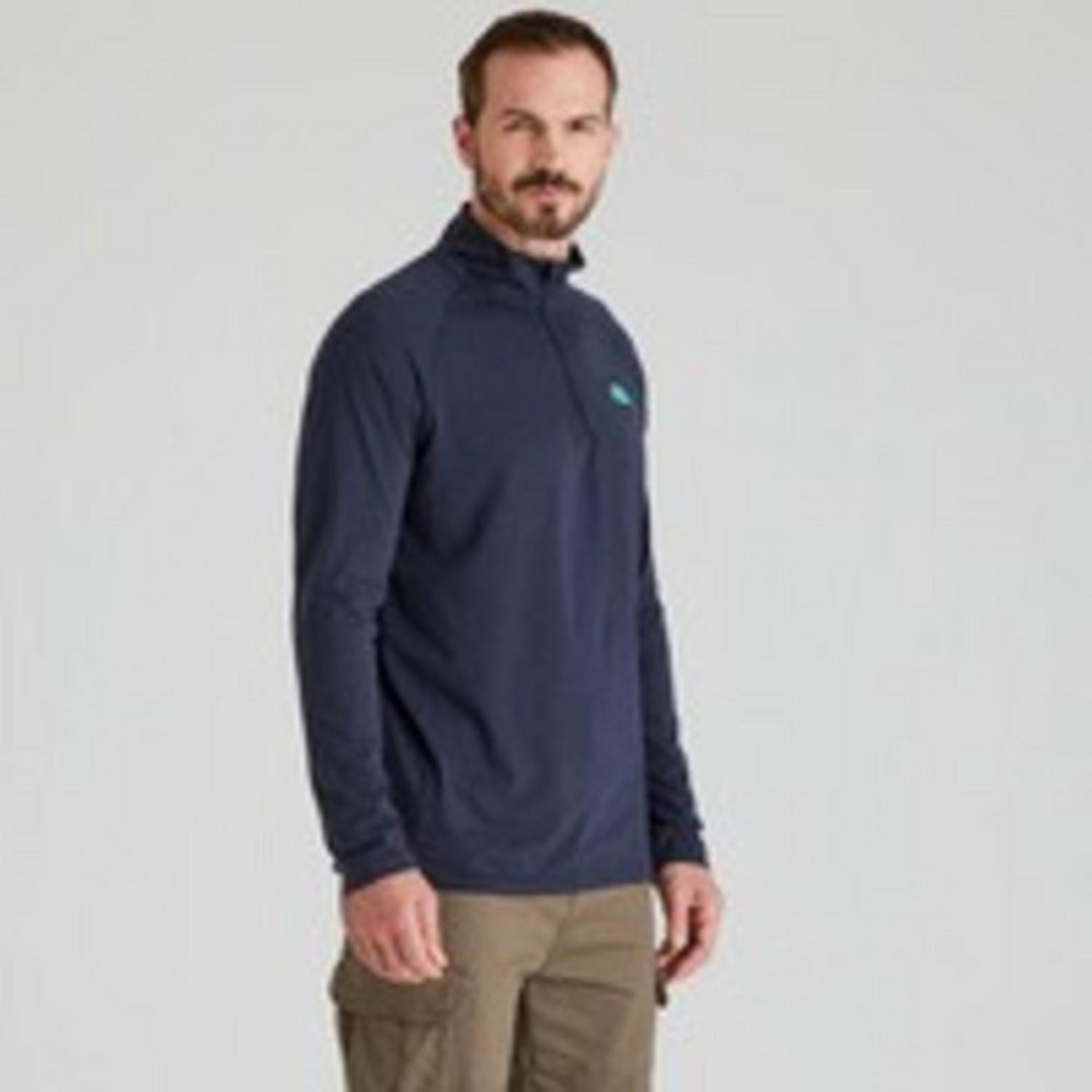 Ridgeline Baseline Pull-on Zip Top Base Layer – view 4