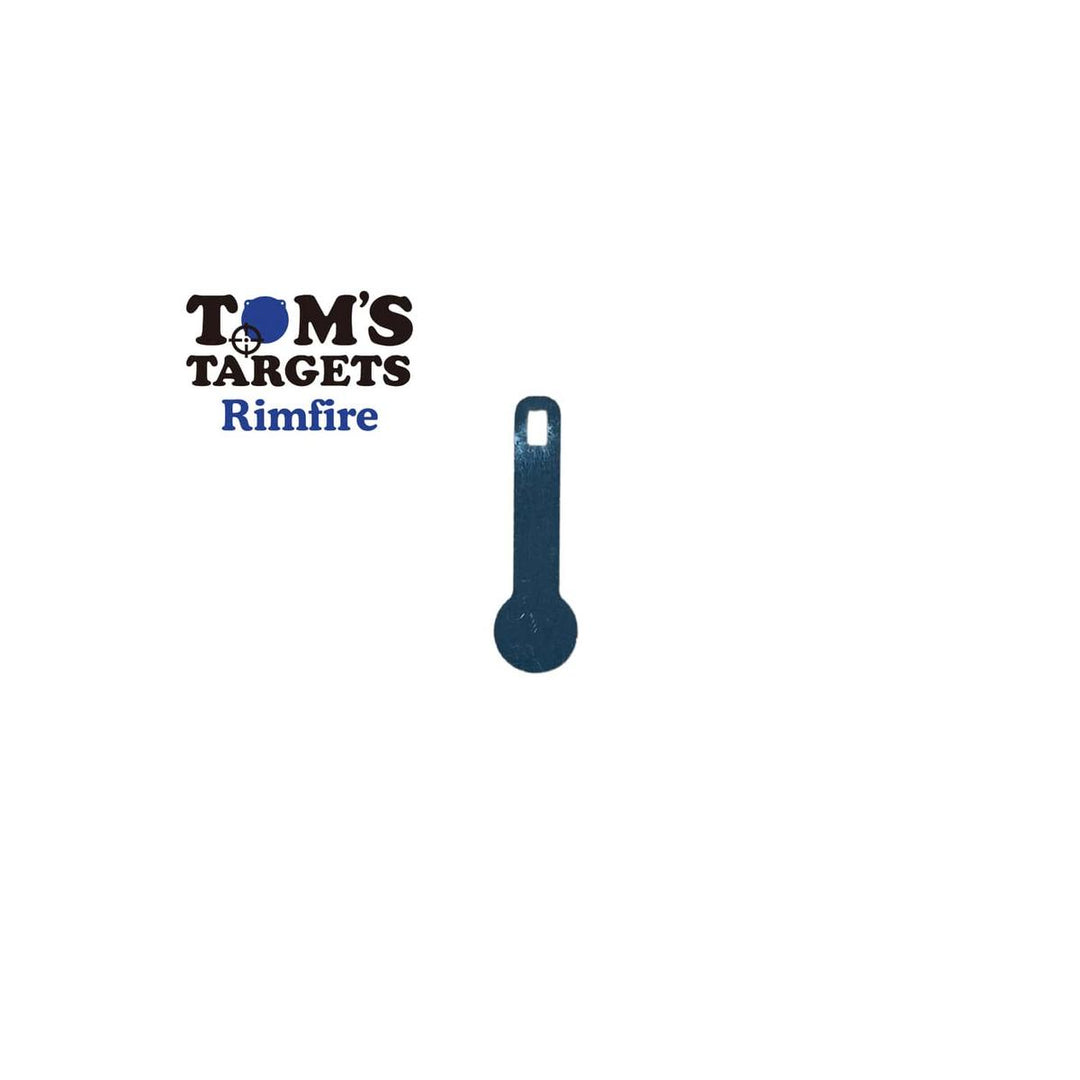 Tom's Targets 1.5inch Gong Rimfire Targets - 6mm AR450