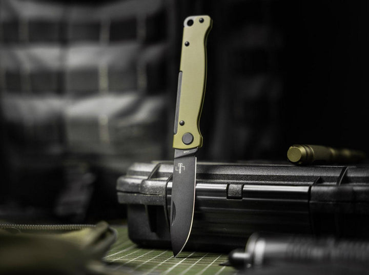 Böker Plus Atlas OD Green Slipjoint Pocket Knife