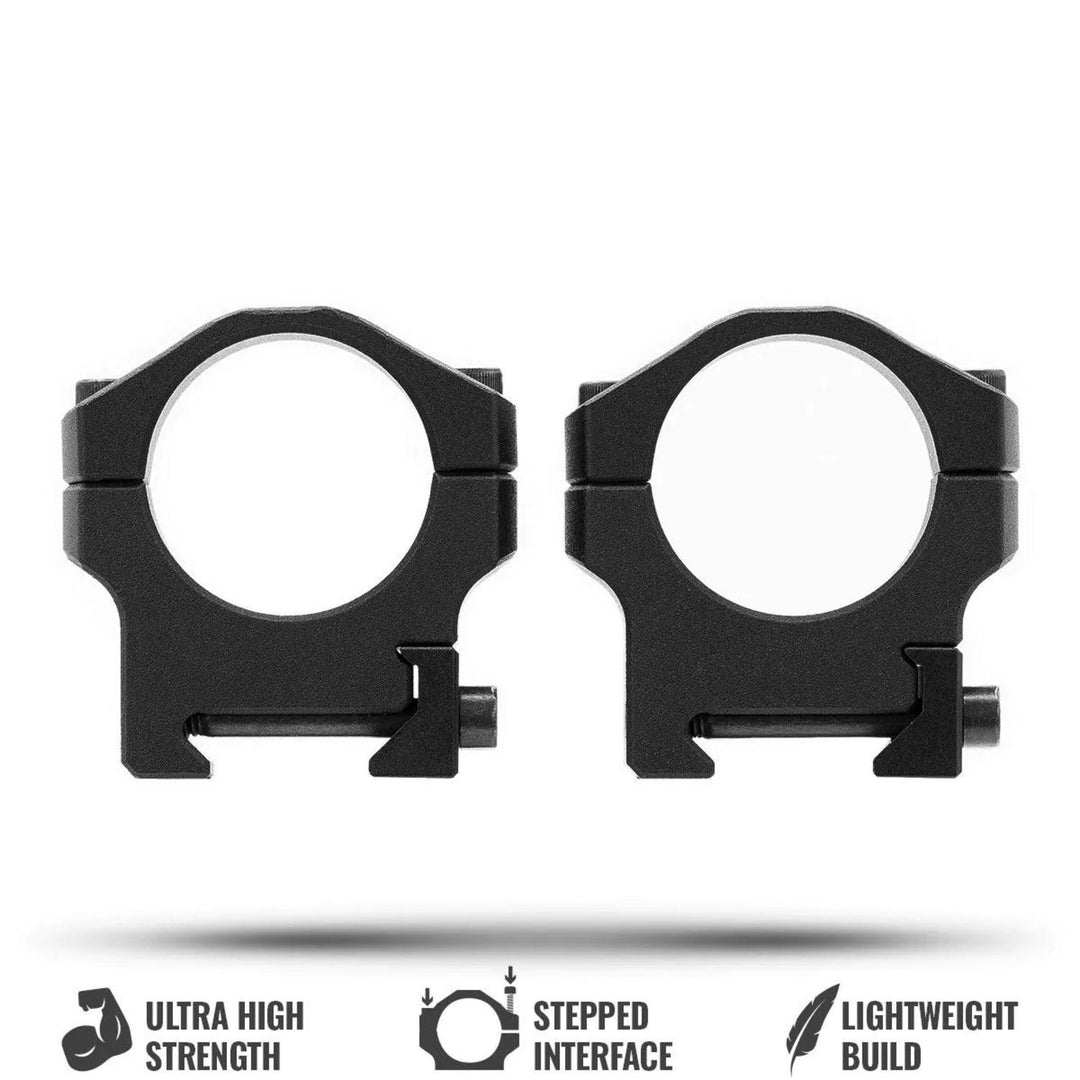 MDT Premier Scope Ring 30mm Low 0.820in