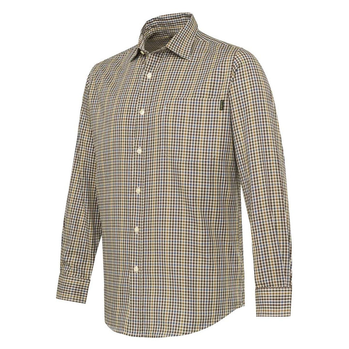 Beretta BRYGGEN SHIRT Brown & Beige Check