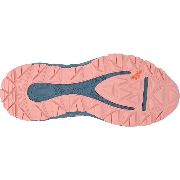 Hi-Tec Geo Nakuru Trainers Flintstone/Coral