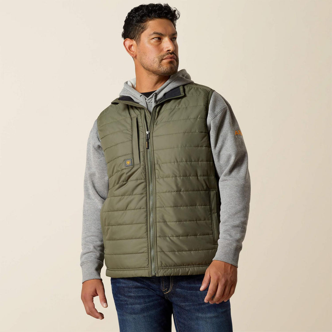 Ariat Mens Rebar Cordura Ripstop Lightweight Insulated Gilet – view 4