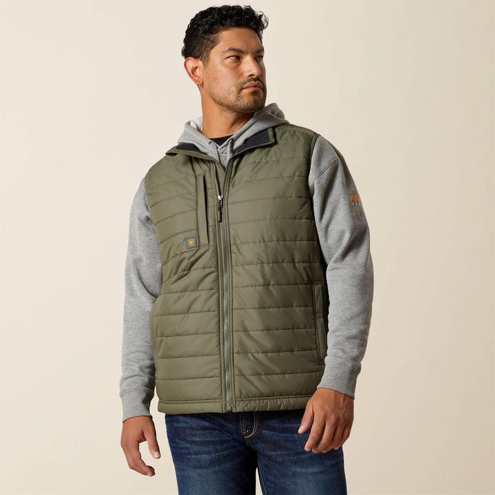 Ariat Mens Rebar Cordura Ripstop Lightweight Insulated Gilet – view 4