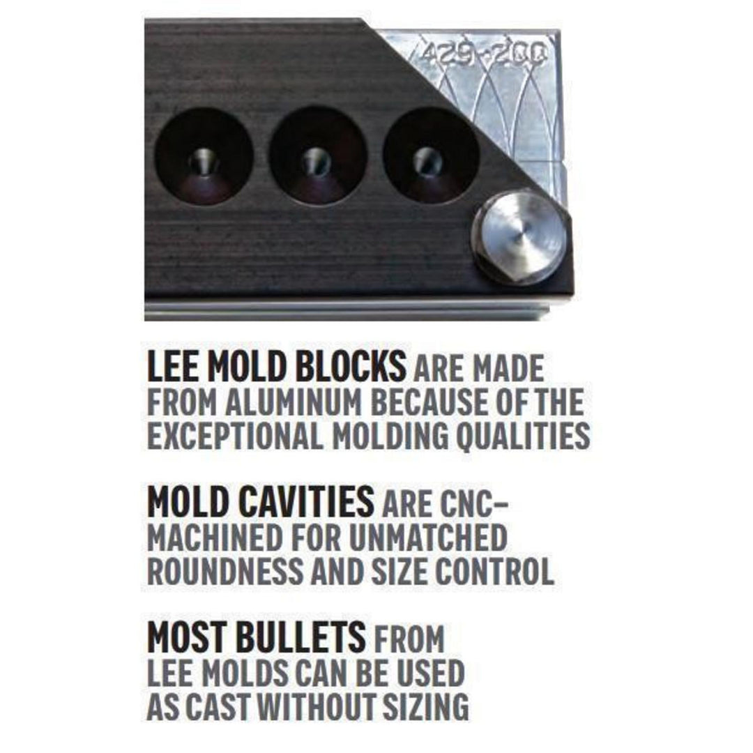 Lee Precision Double Cavity Bullet Mould C324-175-1R, .324 175gr