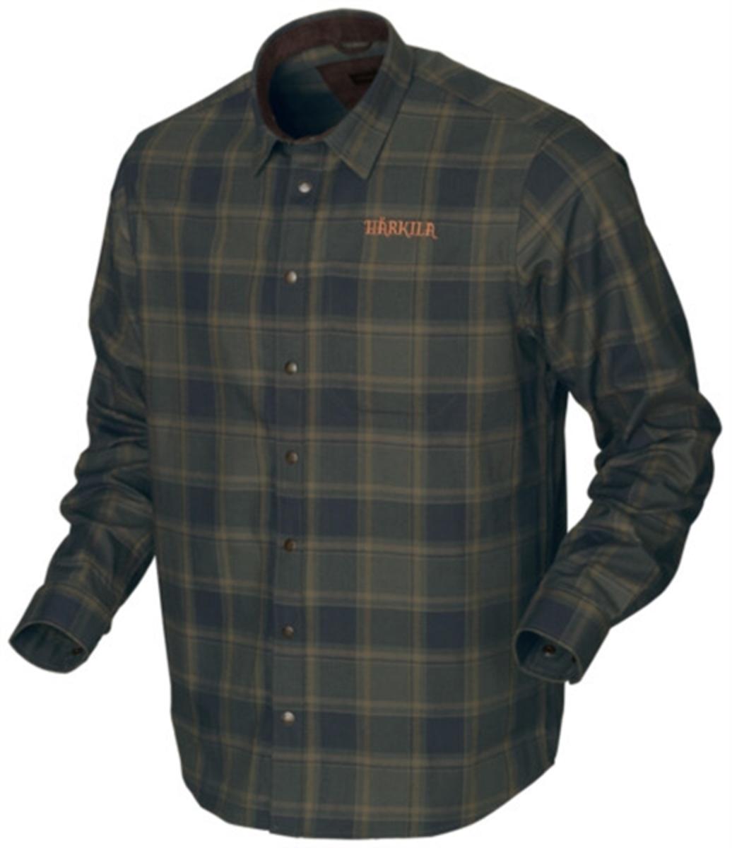 Harkila Metso Active shirt - Willow green check