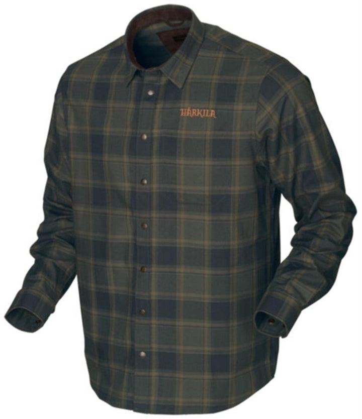 Harkila Metso Active shirt - Willow green check