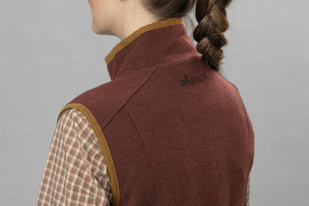 Harkila Sandhem Pro waistcoat Women Dark copper