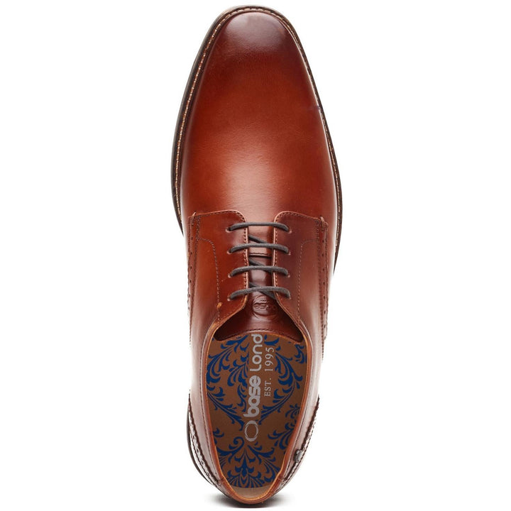 Eton Lace Up Shoe Burnt Tan