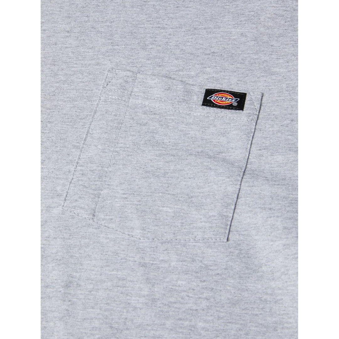 Dickies Pocket Tee Long Sleeve Heather Grey
