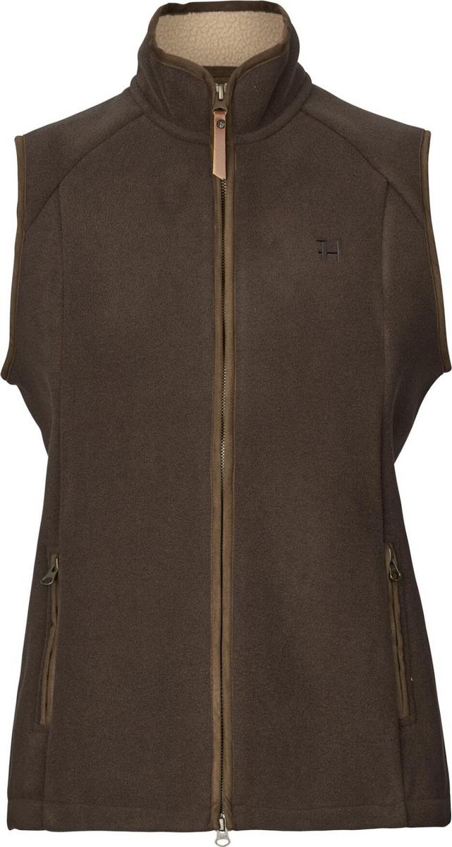 Harkila Sandhem sherpa fleece waistcoat W Demitasse