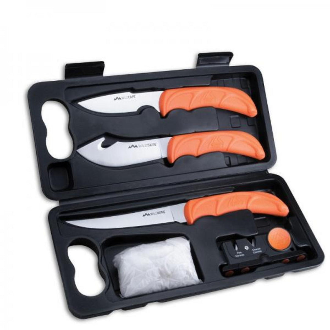 Outdoor Edge Wildlite - Hard-shell carry case, Fine ceramic/coarse carbide sharpener