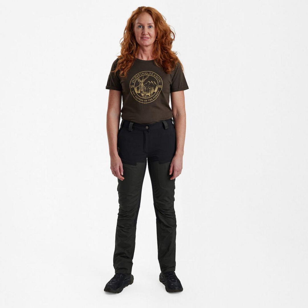 Deerhunter Lady Ann Trousers - Black Ink