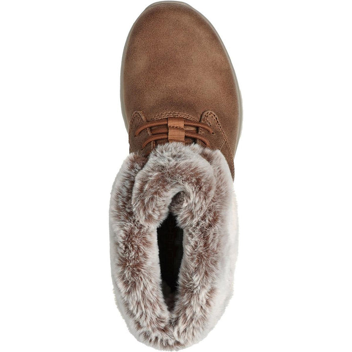 Skechers On-the-GO Joy Cozy Charm Boot Chestnut
