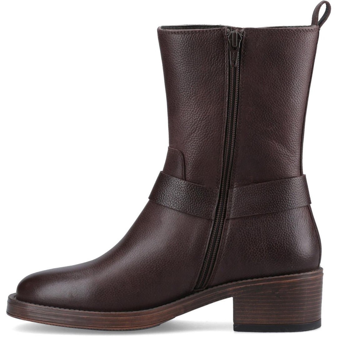 Althea Buckle Boot BROWN