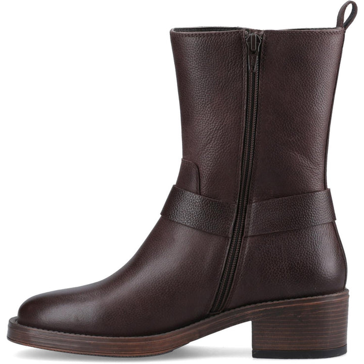 Althea Buckle Boot BROWN
