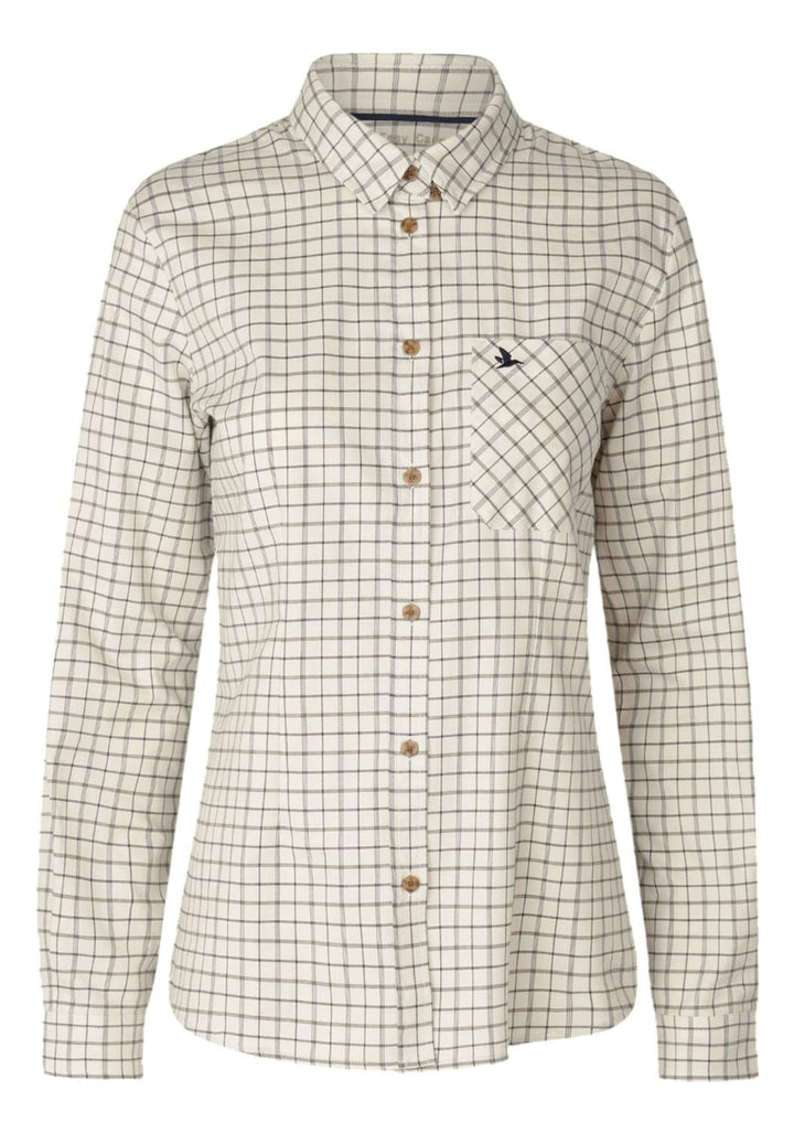 Kerry Shooting Shirt Estate Blue/Pine Green Check