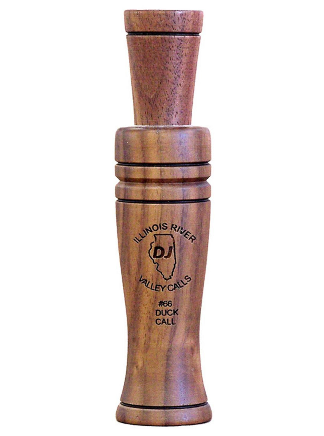Illinois River Sonderman 66 Duck Call - Single Reed Call, Made from Walnut